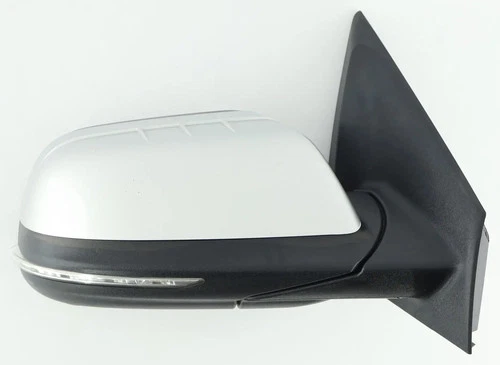 11 - 15 Lincoln MKX Heated Passenger Mirror Blind Spot Alert Signal Ingot Silver