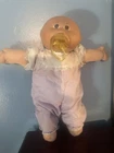 Vintage Cabbage Patch Preemie Bald Brown Eyes Pacifier Mouth