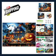 Halloween Puzzle Ghost Magic Tree 1000 Piece for Adults Kids Family Gift