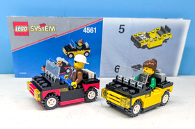 Lego 4561 * RAILWAY EXPRESS Train w/Transformer/Regulator Minifigs/Manuals 9V