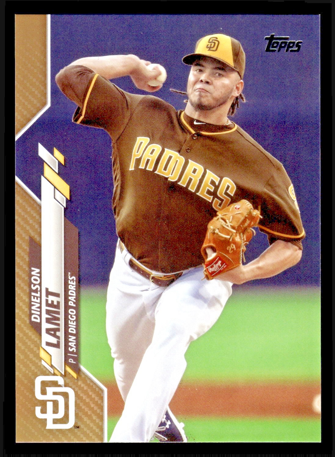 2020 Topps Dinelson Lamet Gold #603 -/2020 - San Diego Padres