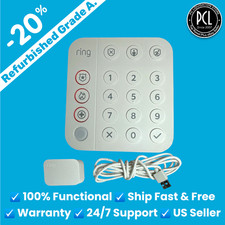   Ring Alarm Home 2nd Gen Keypad White 5AT2S7 , Keypad  Power Supply  