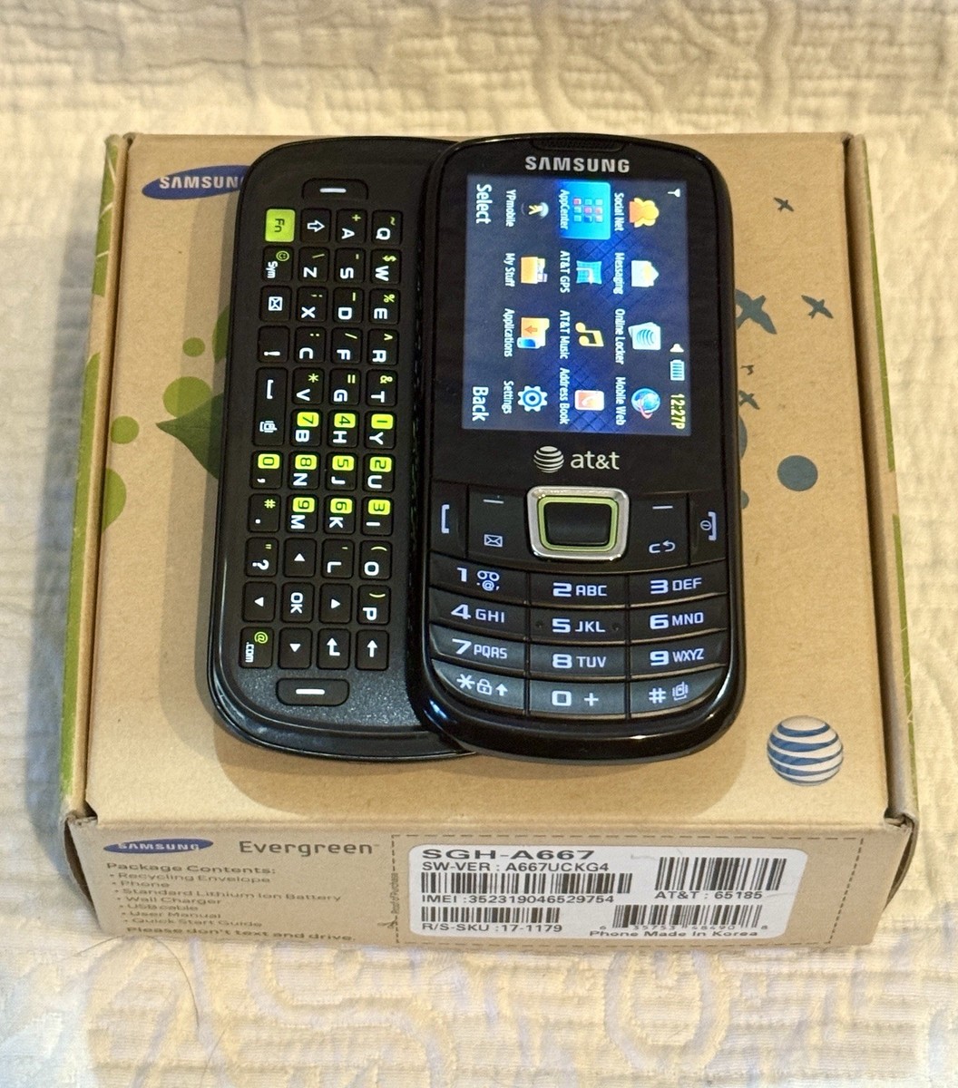 Samsung SCH-A667 - 256 MB - Black (AT&T) for sale online | eBay