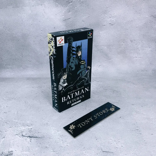Super Famicom SFC BATMAN RETURNS Nintendo JP gioco azione avventura battaglia 1993 - Foto 4 di 17