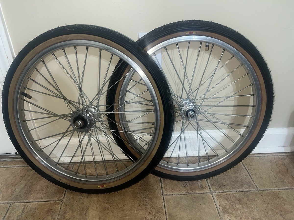 gt bicycle wheels GT BMX 20in mohawk wheel set