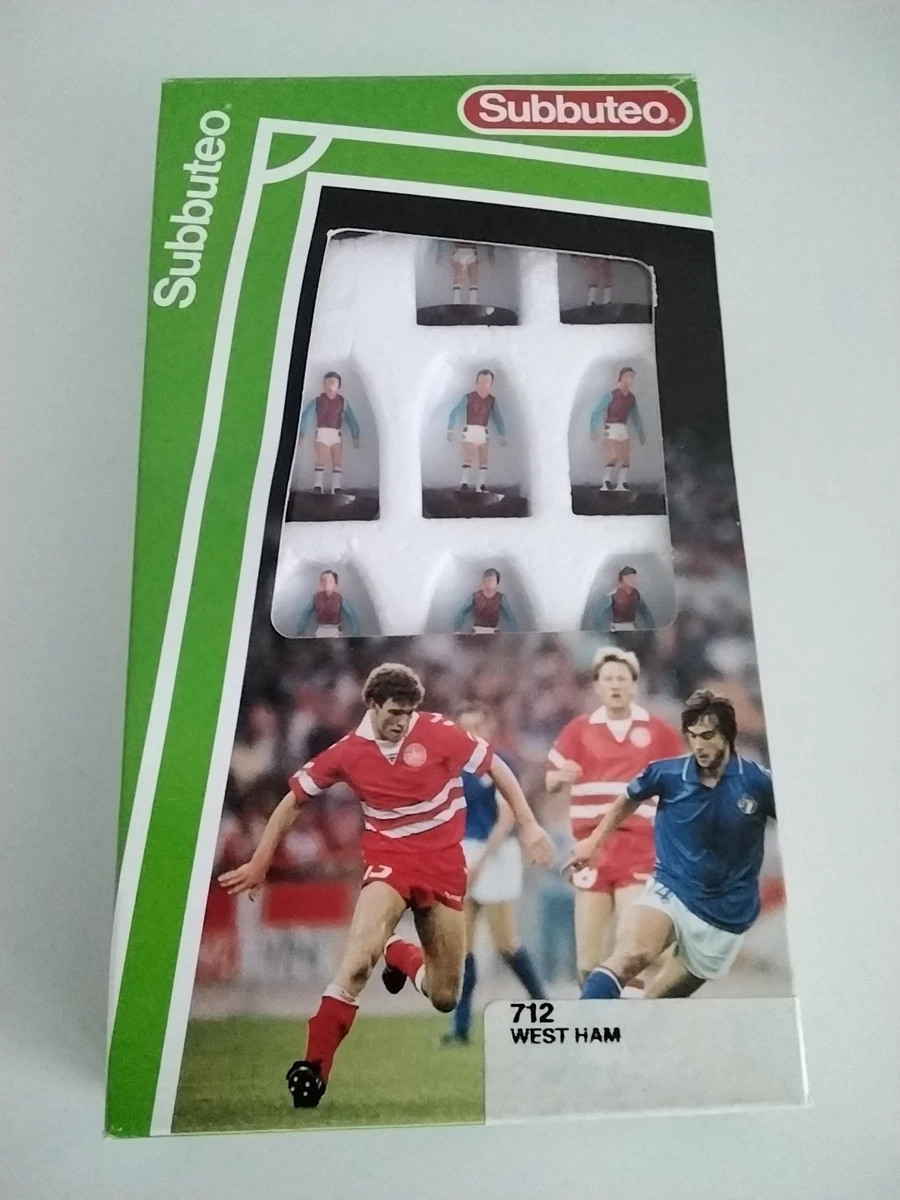 Subbuteo West Ham admiral HW REF 195 Stamped box very rare