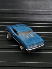 AURORA 1388 TJET BLUE CAMARO VINTAGE SLOT CAR
