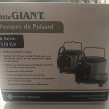 Little Giant 1/3 HP 2,760 gph Cast Iron Diaphragm AC Submersible Sump Pump