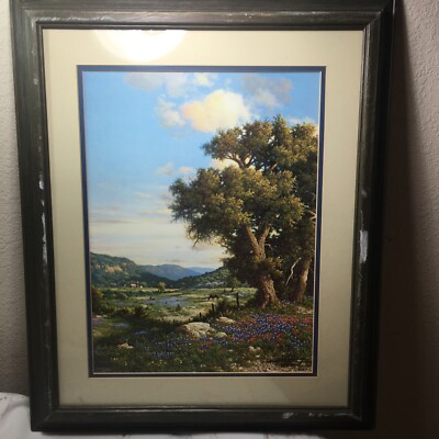 Larry L.W. Dyke “Quiet Afternoon” Print Custom Framed & Matted Signed