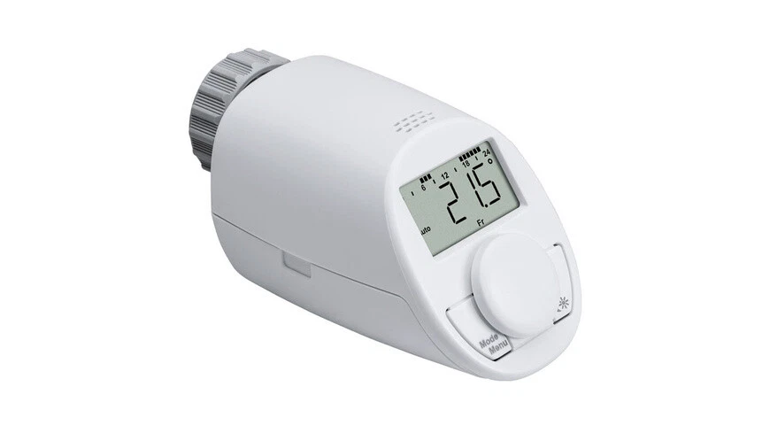 Eqiva 3er-Set Elektronischer Heizkörperthermostat Model N mit Boost-Funktion, le - Bild 4 von 4