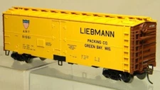 HO 40' Meat Reefer Liebmann Packing ART NIB NOS # 932-2582
