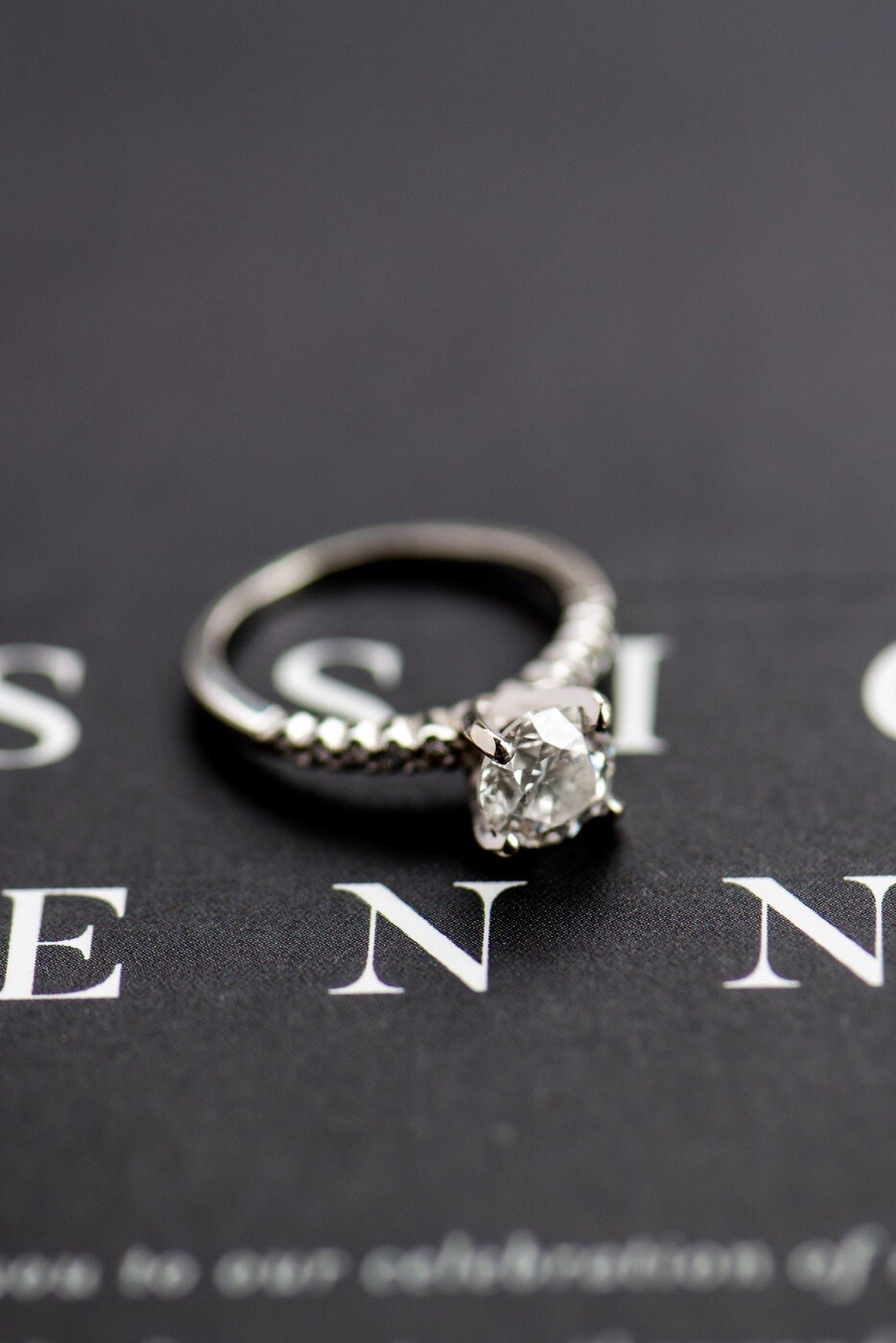 ClarityEnhanced Diamond Engagement Ring Gem