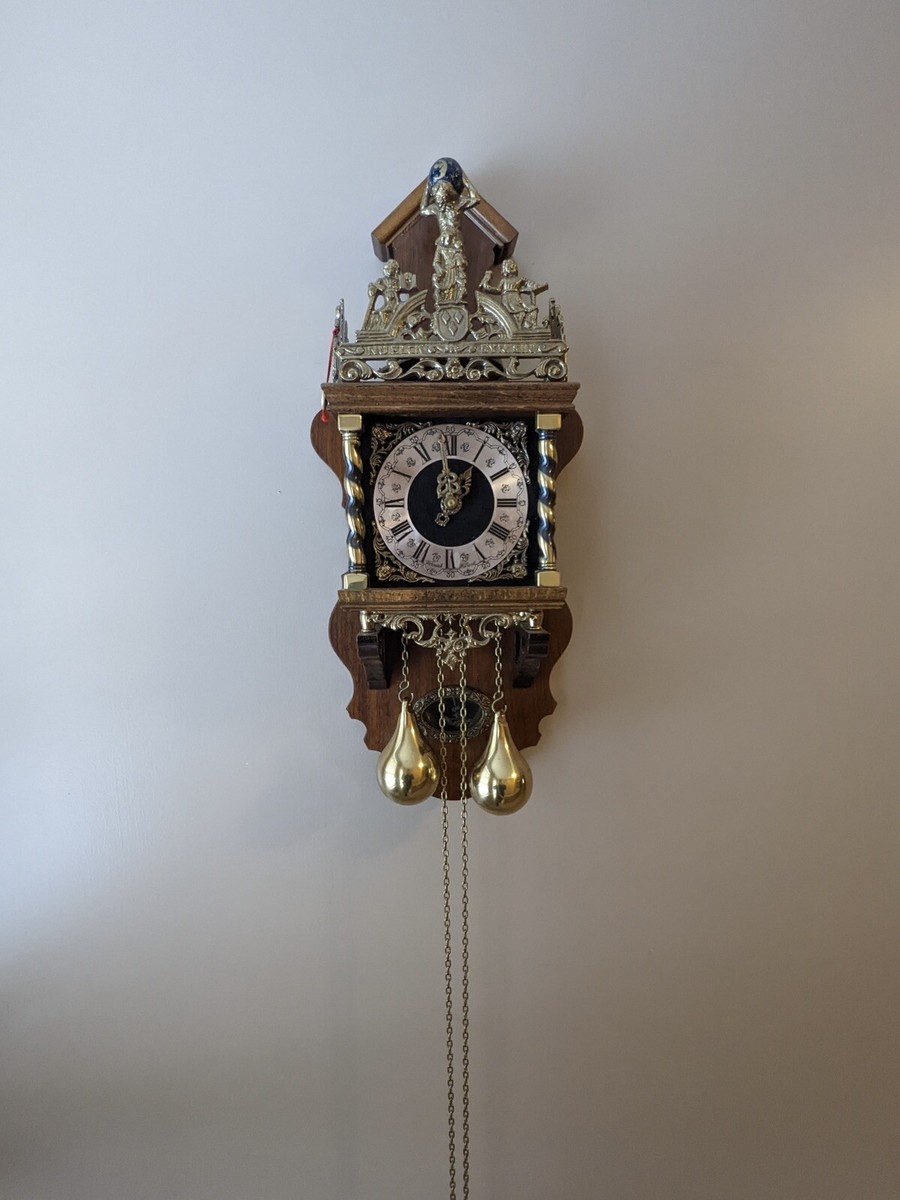Dutch Zaanse Warmink/WUBA Antique Wall Clock | eBay