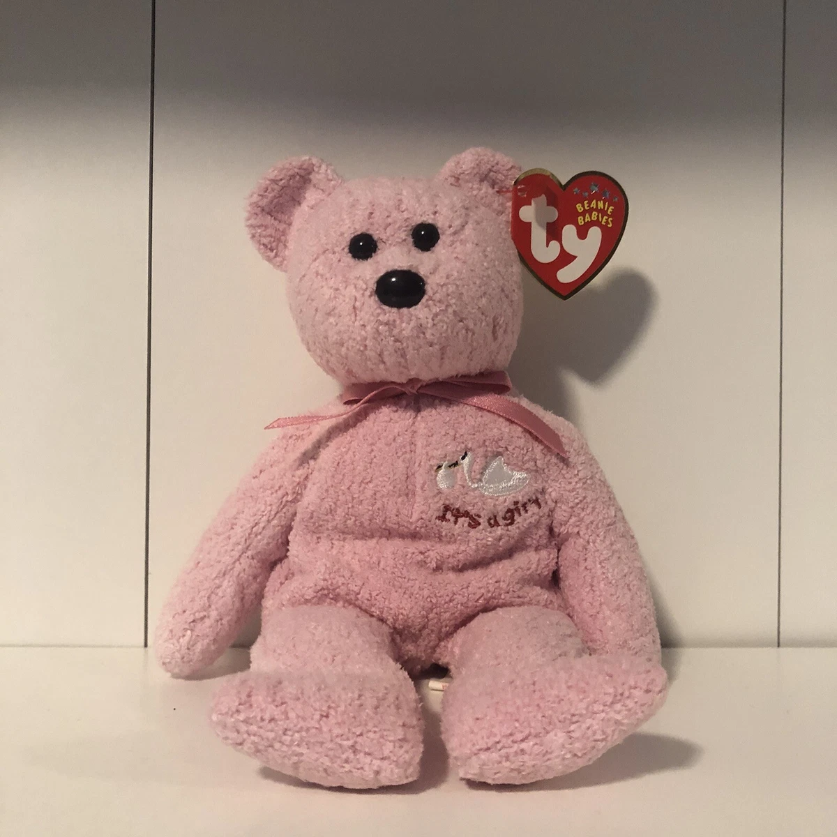 Pink ty bear discount