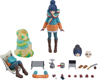 Good Smile Company Laid-Back Camp Series Rin Shima: DX Edition figma