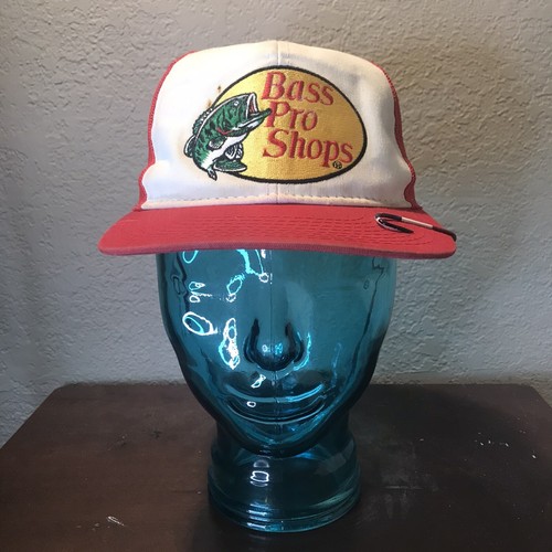 Bass Pro Shops Mesh Trucker Hat Fish 