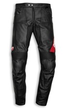Ducati Dainese Entreprise C4 Pantalon en Cuir Noir Rouge Neuf