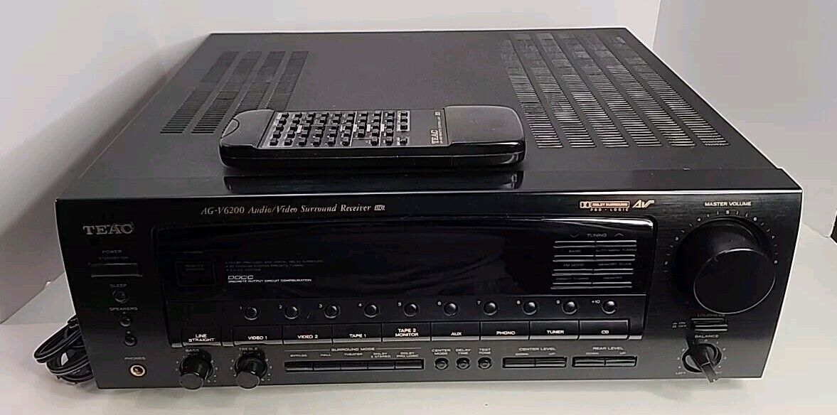 Teac AG V6200 Audio / Video Surround Receiver UR / Has Teac AG V6200 Audio / Video Surround Receiver UR / Has