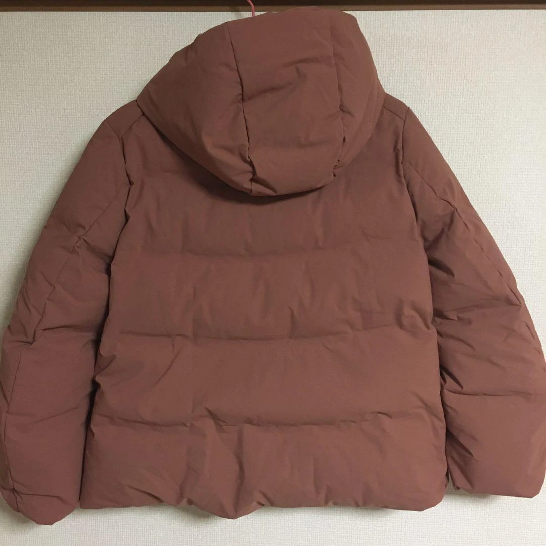Uniqlo orange cheap parka