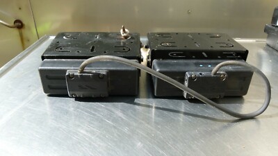 Lot of 2 - Vertex Standard Two Way Radio Model VX-4000L and VX-4000V (#10)