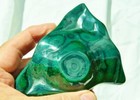 Bullseye Bulls Eye 106mm Malachite Congo Beauty Polished Crystals 4.2" 4240 exx — photo 9