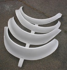 C-3 L-88 Corvette Racing Front And Rear Fender Flares C-3 L-88 Corvette Racing Front And Rear Fender Flares