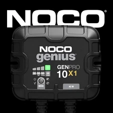 NOCO Genius GENPRO10X1 1-Bank 10A (10A/Bank) 12V Onboard Marine Battery Charger