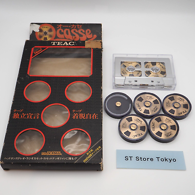 TEAC OC-5N Full Open Cassette Tape Ocasse Reel Holder Metal TEAC OC-5N Full Open Cassette Tape Ocasse Reel Holder Metal