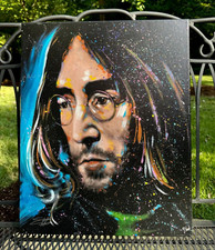 John Lennon Imagine Gallery Giclee Art Canvas Print Signed by Stephen Fishwick
