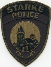 STARKE FLORIDA FL subdued POLICE PATCH