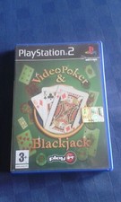 VIDEO POKER & BLACKJACK Sony Playstation 2 Ps2 Pal PARI AL NUOVO