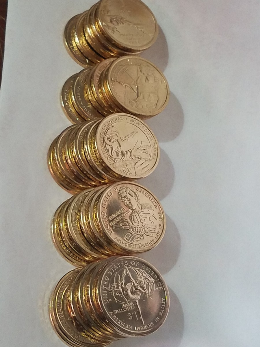 2009-2024 Sacagawea Native American Collection. 16 Coins. BU