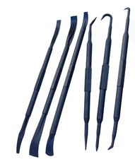 6pc Non-Marring Pick & Pry Bar Set Protects Fasteners O-Rings Seal Remove Gasket