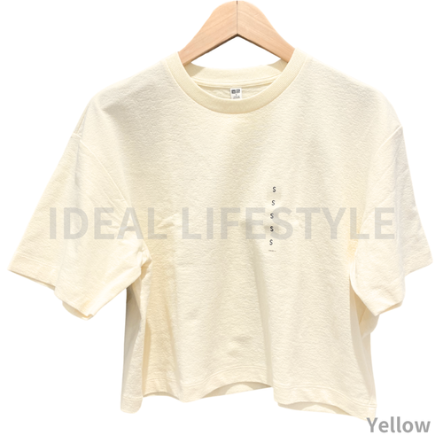 Camiseta Jersey Texturizada UNIQLO S-3XL Longitud Corta Relajada Mujer 476076 Nueva con Etiquetas - Imagen 14 de 19