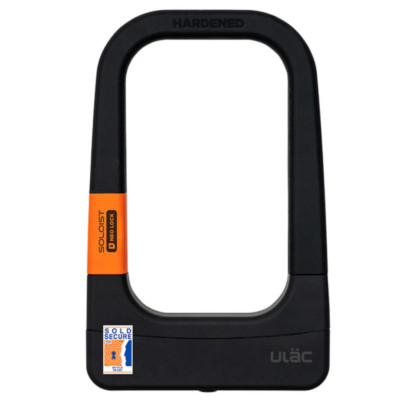 Ulac Soloist Heavy Duty Steel D-Lock Bicycle Bike Scooter - High Security Key
