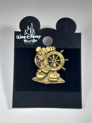 DCL - Helmsman Mickey Mouse Bronze Disney Pin 3090 Disney Cruise Line