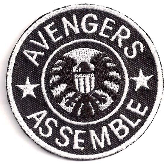 AVENGERS Assemble/Agents of SHIELD TV 3" Logo Patch-USA Mailed (ASPA-020)