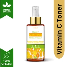 Unisaif Vitamin C Face Toner 100ml, Brightening & Hydrating Facial Mist for Skin
