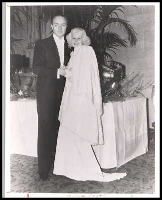 Jean Harlow GOWN DRESS BOMBSHELL William Powell in Libeled Lady (1936)  Photo 639