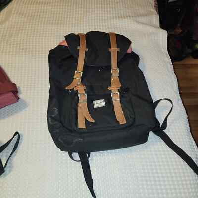 black and tan herschel backpack Heritage  Supply Co. USA A padded floating sleeve fits a 15/16 laptop Herschel Heritage Backpack | Casual