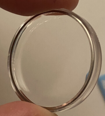 Verre De Montre De Plongée Verlux Aquatic En Plexi - Diamètre 298, Neuf