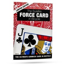 SUREFIRE FORCE CARD WITH ONLINE INSTRUCTIONS BY MAGIC MAKERS MAGIC TRICK