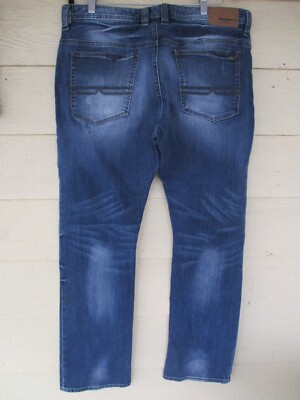 Buffalo David Bitton Mens Jeans Blue Size 36x32 Evan-X Basic Slim Stretch  #X-JR
