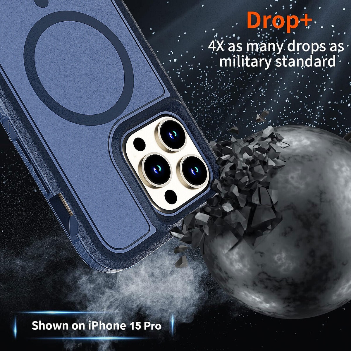 Custodia Defender XT Per IPhone 12/13/14/15/16 Pro Max, Resistente E MagSafe