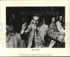 Press Photo Televangelist Oral Roberts - sap72219