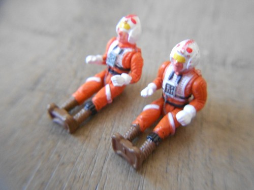 1995 Star Wars Micro Machines Action Fleet Rebel Snowspeeder fighter & Figures - Picture 11 of 11