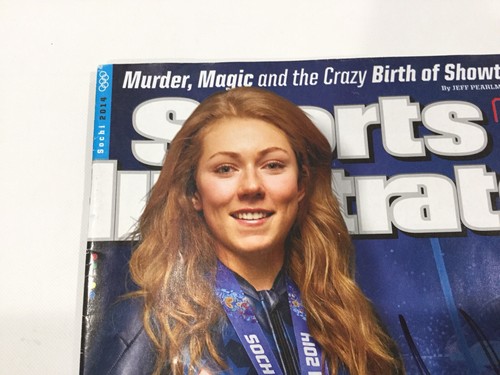 Mikaela Shiffrin Signed Autographed Full Sports Illustrated SI Beckett BAS COA b - Picture 5 of 6