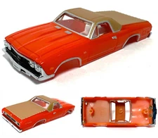 NU-RORA Nurora Road Race Replicas RRR HO Slot Car Body OTT 1969 CHEVY EL CAMINO