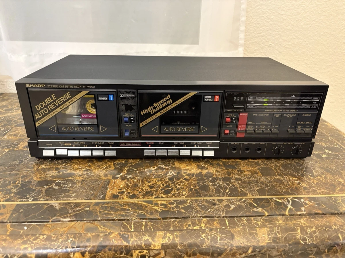 sharp cassette deck products for sale | eBay
