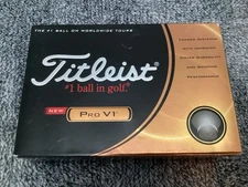Titleist PRO V1 Golf Balls 6 Golf Balls New in Box,
